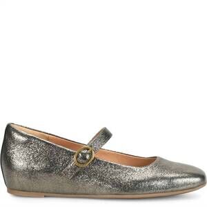 NEW SOFFT women's palma mary jane wedge shoes in bronze